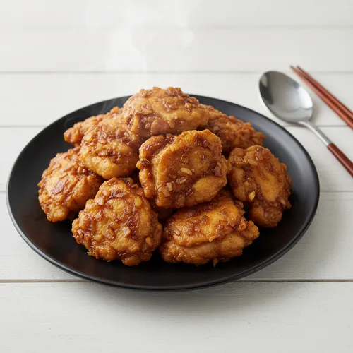 チェ・ガンロクの本格チキン唐揚げ(醤油下味バージョン)