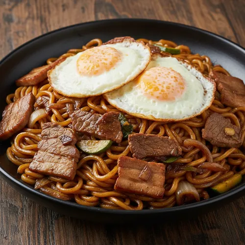 ユクシクチャジャンミョン(肉たっぷりジャージャー麺)