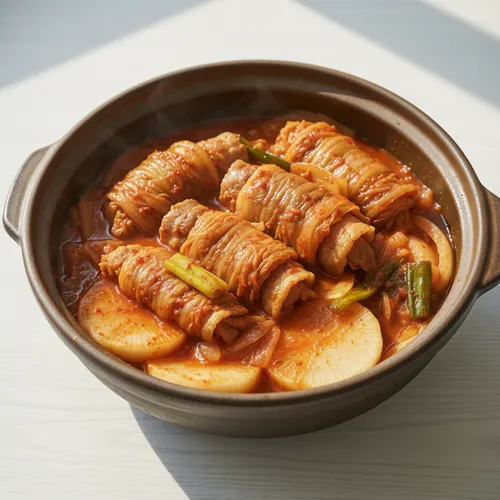 キムチ蒸し