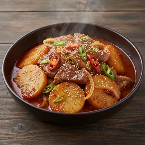 목살도리탕