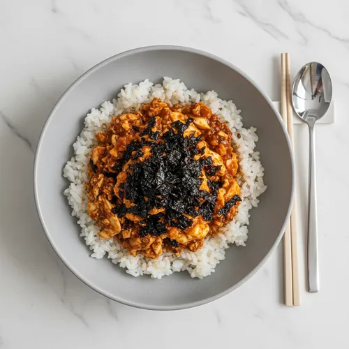 ビビム卵のっけご飯
