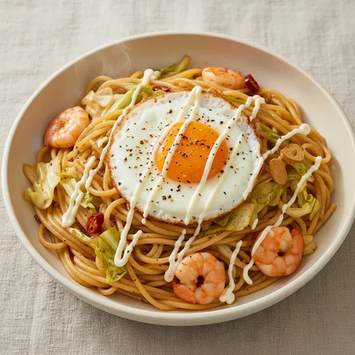 キャベツパスタ