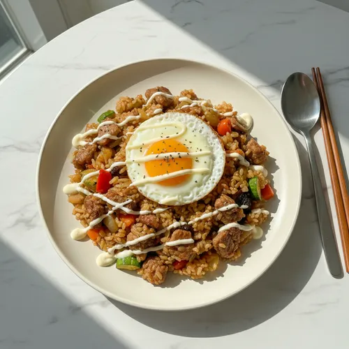 豚肩ロースのピラフ