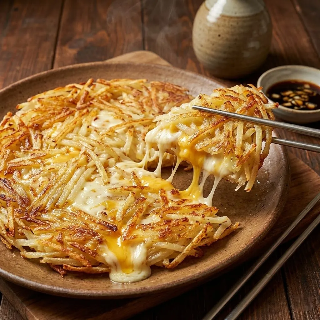 チーズじゃがいもチヂミ