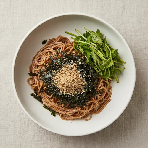 サムナムル エゴマ油 冷麺風そば