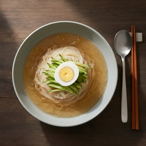 祖母の食堂スタイル冷麺スープ
