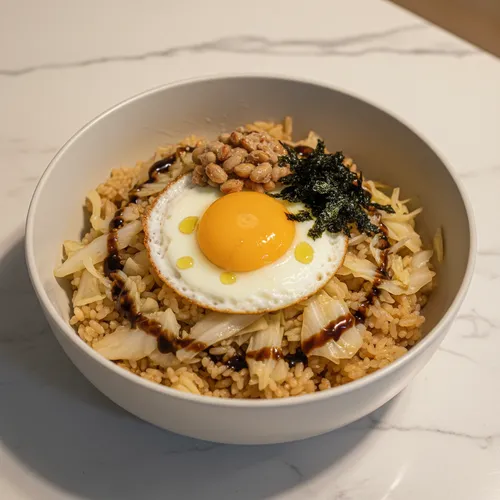 キャベツご飯