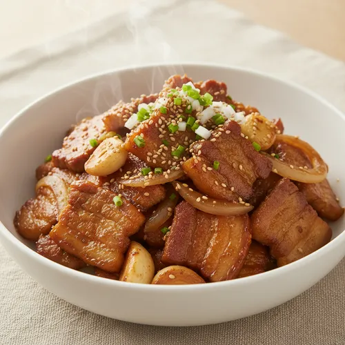 豚バラ肉の醤油煮