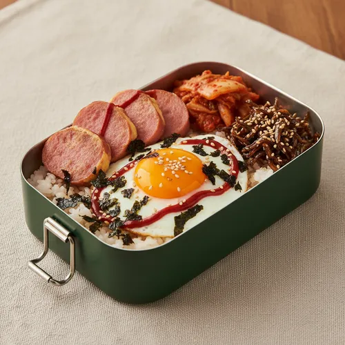 1980年代の思い出の昔ながらの弁当
