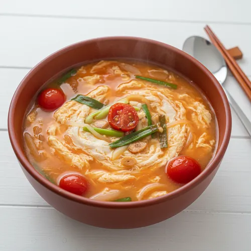 ホテル風中華トマト卵スープ
