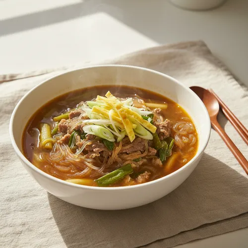 10分牛肉スープ