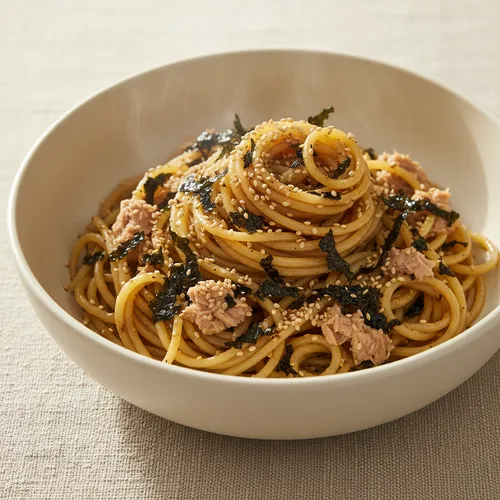ダイエットエゴマ油パスタ