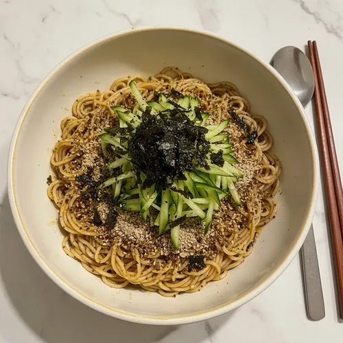 コチュジャンエゴマ冷やし麺