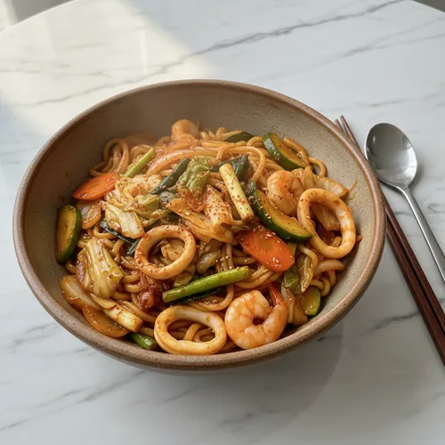 中華ビビン麺