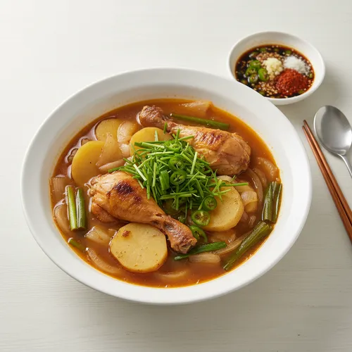 鶏一匹スープ料理