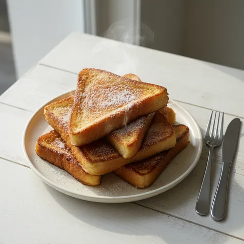 とろけるしっとりフレンチトーストの作り方