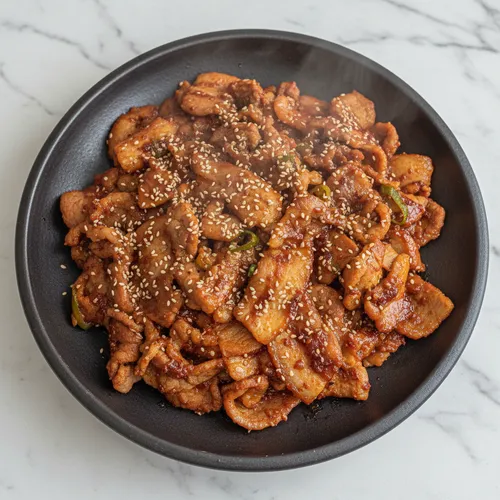 イモカセ（おばさんの手料理）風 プルコギ風豚肉炒め