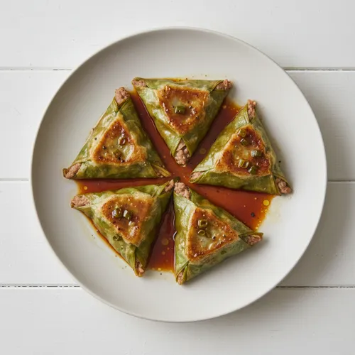 3回折るネギ皮餃子