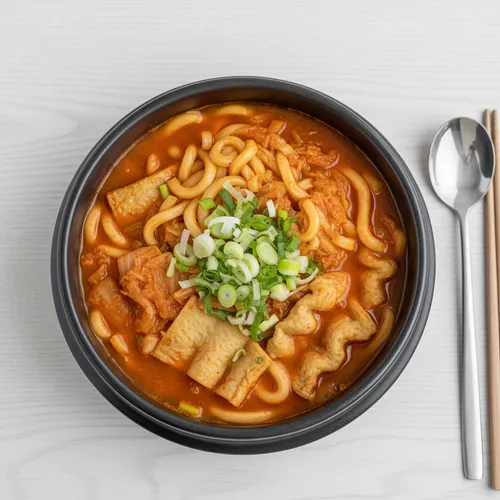 トゥダリ風キムチうどん
