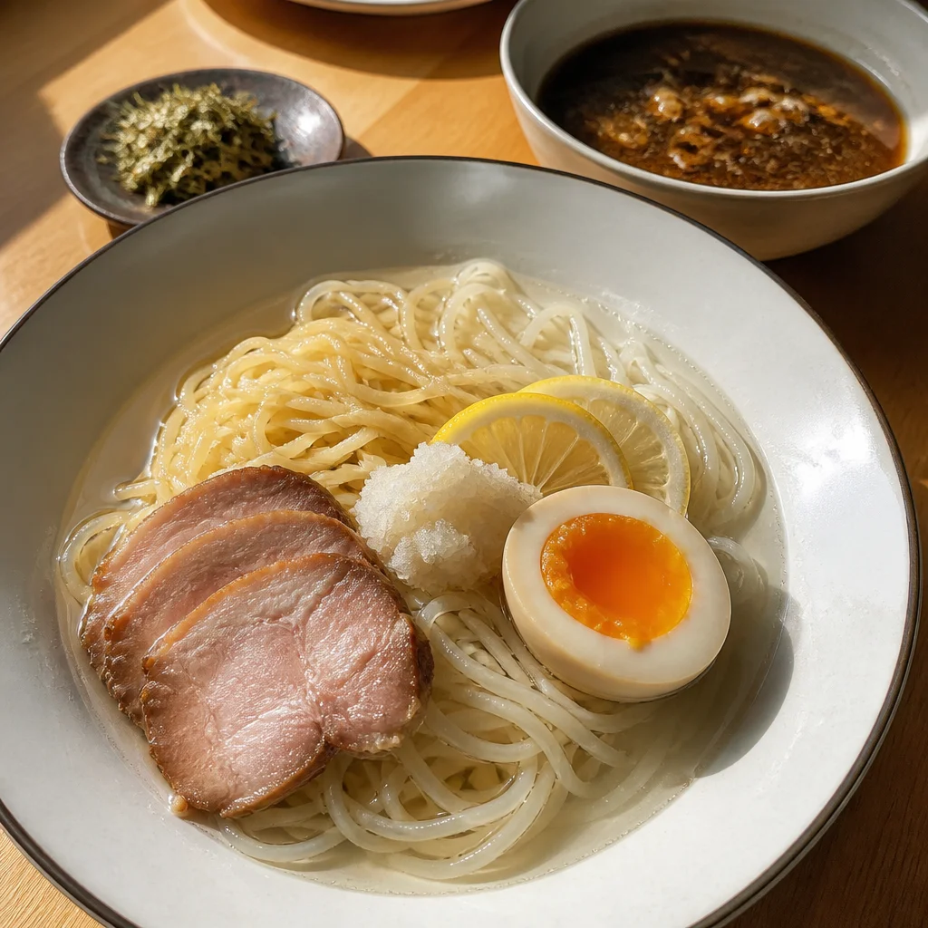 레몬 다시마 물 쯔케멘