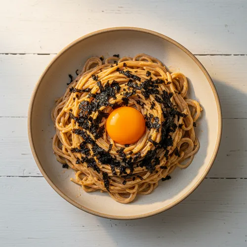チョングクのエゴマ油冷麺