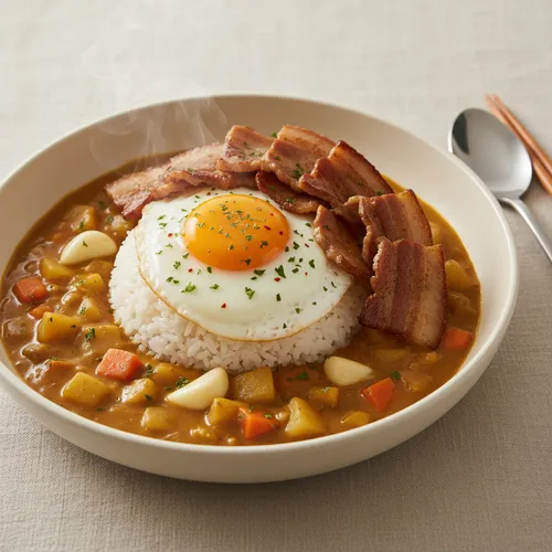 豚バラ肉カレーライス