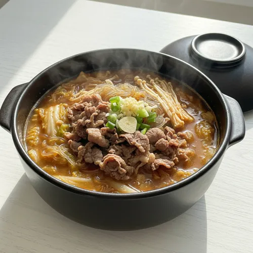 10분컷 우삼겹갈비탕