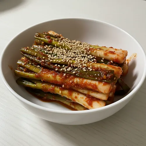 熟すほど美味しい小ネギキムチ