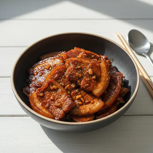 甘辛豚頬肉の煮込み