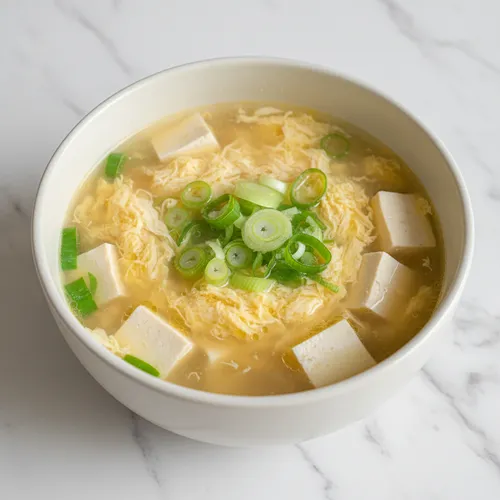 豆腐と卵のスープ