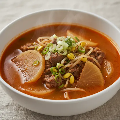 牛肉と大根のスープ
