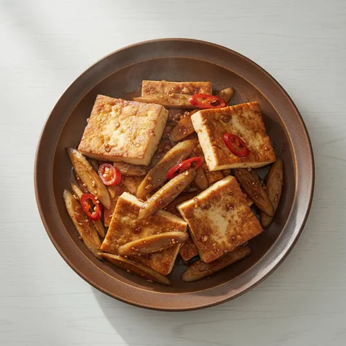 豆腐ごぼうの煮物