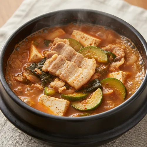焼肉店風テンジャンチゲ
