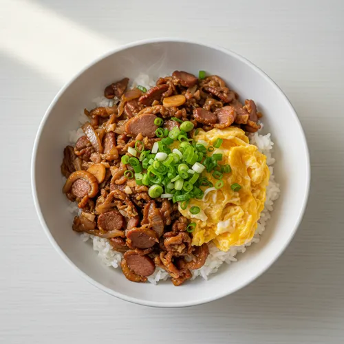 燻製鴨肉のっけご飯
