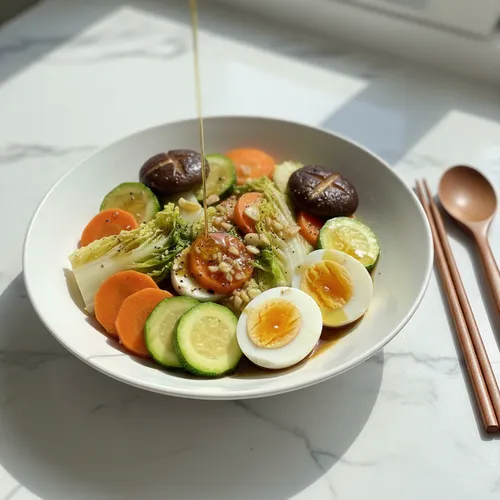 ジンソヨンの自然食野菜蒸し