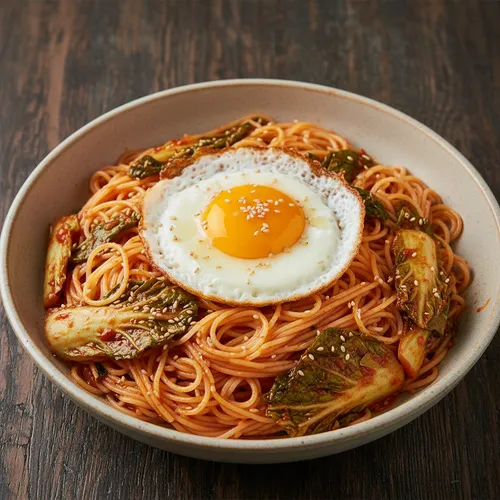 春白菜のビビン麺