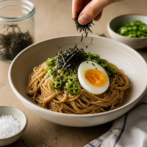 チェ・ファジョンの夏の醤油そうめん