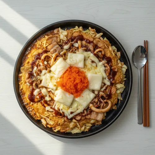 東京風もんじゃ焼き
