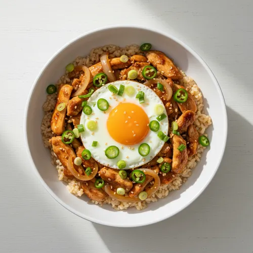 女優の5分ダイエット丼