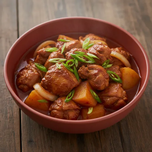 ジョンホヨンシェフの鶏肉の辛味煮込み