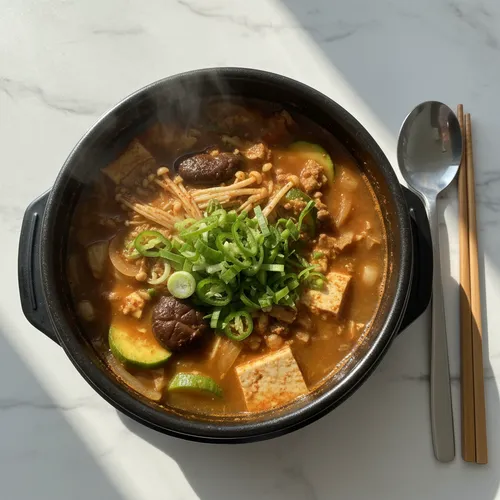 焼肉店風テンジャンチゲ