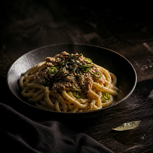 生々うどんの黄金コンビ！ツナビビンうどん