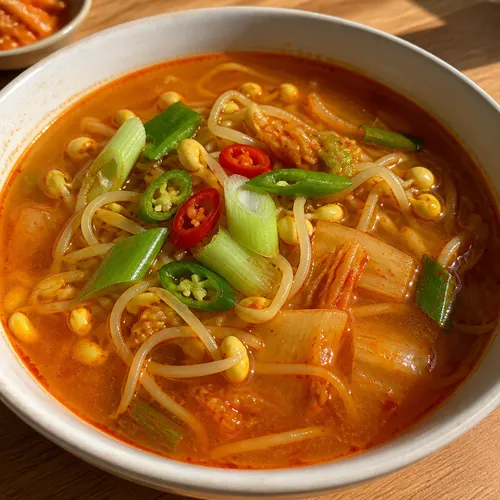 속 편해지는 콩나물 김칫국
