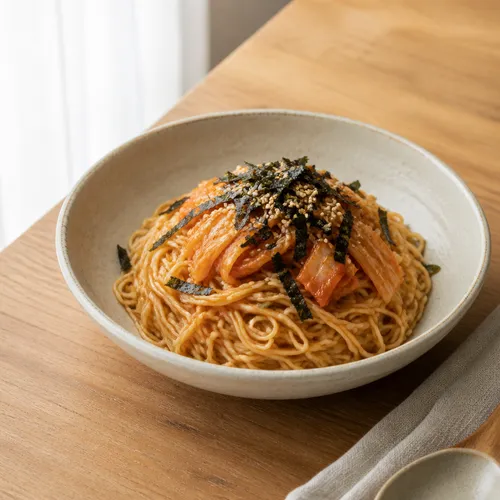 10分で完成!醤油ビビン麺