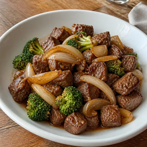 モンゴリアンスタイル ラム肉炒め