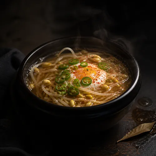 超簡単 豆もやしのスープ