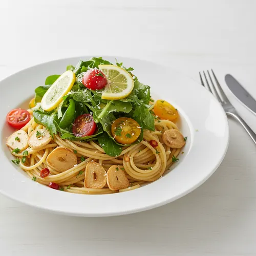 サムキムのアーリオ・オーリオサラダパスタ