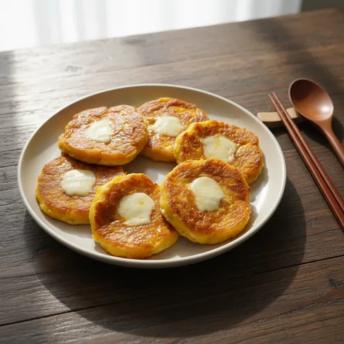 ノー小麦粉・ノー油 かぼちゃチーズジョン