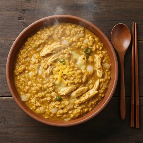 オートミールカレー粥