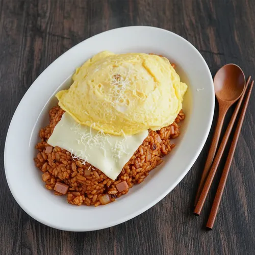 ダイエット電子レンジオムライス